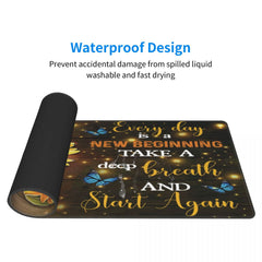 Sunflower Extended Mouse Pad Large Gaming Mouse Pad Computer Keyboard Mouse Mat