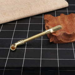 Mini Retractable Dry Tobacco Rod Alloy Dual use Tobacco Pouch