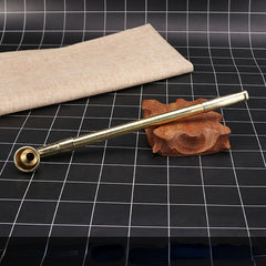 Mini Retractable Dry Tobacco Rod Alloy Dual use Tobacco Pouch