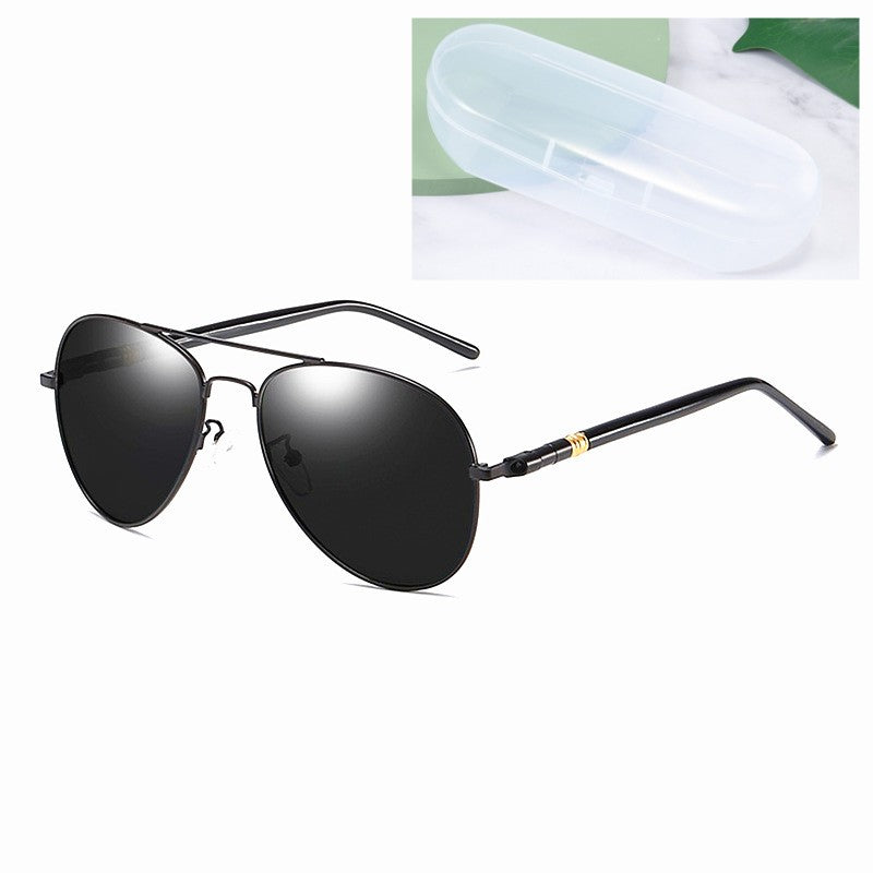 Men's Polarized Sunglasses Vintage UV400 Pilot Sunglasses