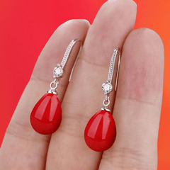 Faux Pearl Earrings Decorative Accessories Holiday Party Gift For Girls