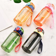 400ML 500ML Portable Water Bottle Large Capacity Leakproof Lock
