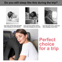 Inflatable Pillow for Neck & Shoulder Pain Relief