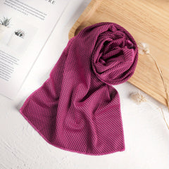 Double Layer Cooling Quick Drying Towel for Sports Gym Yoga