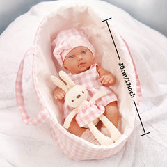 Realistic Reborn Doll with Hanging Basket - Perfect Birthday Gift for Kids