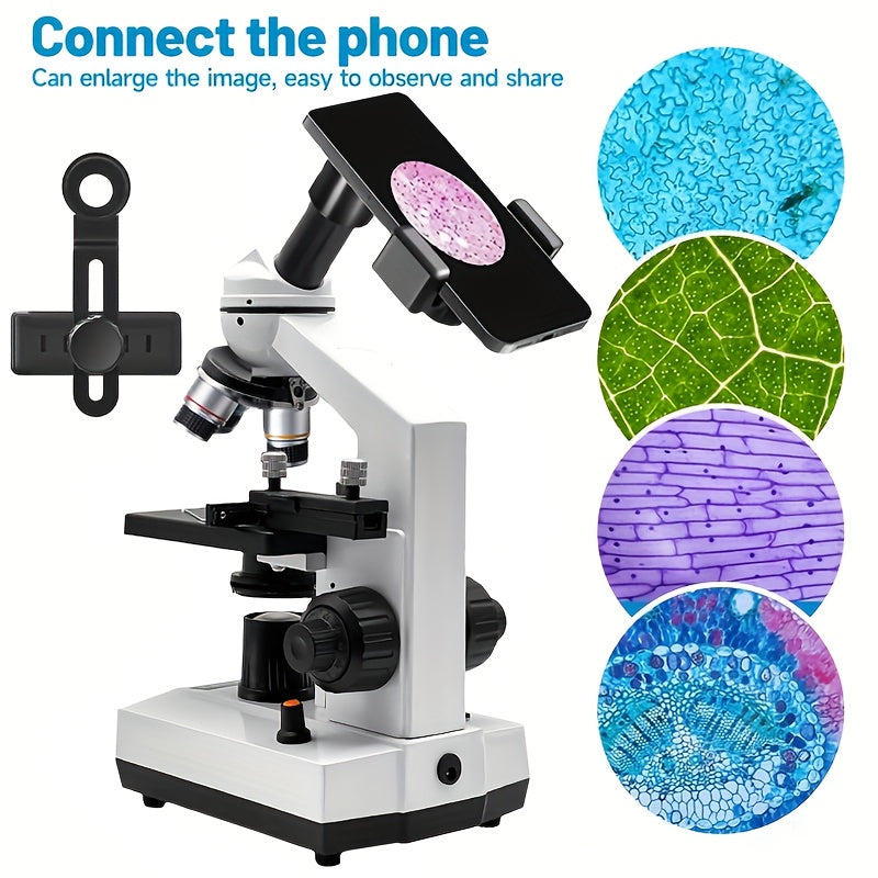 40X 1000X Professional Biological Compound Microscope
