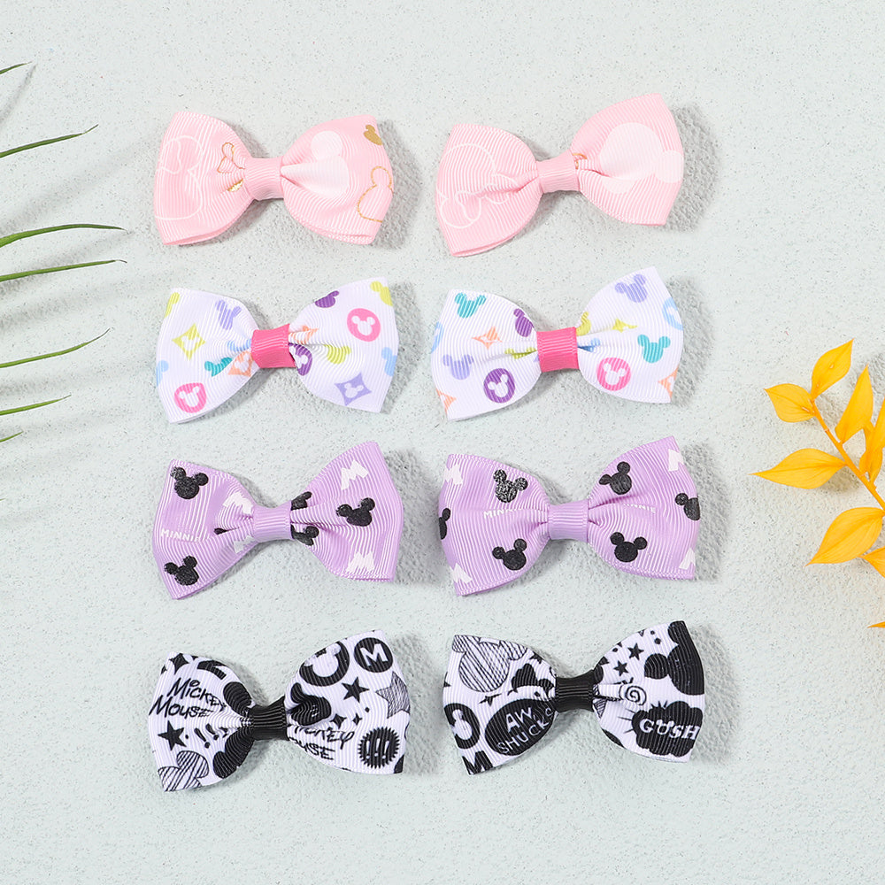 8pcs Kids Hair Clips for School
