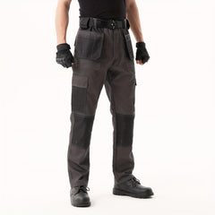 Poly Cotton Twill Men's Knee Pads Cargo Trousers