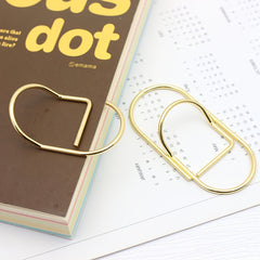 Metal Pen Clip Notebook Accessory Easy to Carry Paper Clip Pen Holder