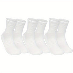 Men's Thick Cotton Mid-calf Socks for Outdoor Running Cycling