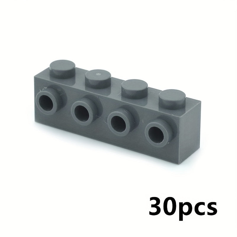30pcs MOC 1x4 Thick Brick Building Blocks ABS Resin Construction Toys