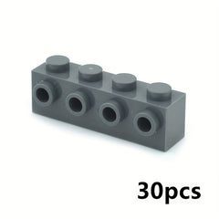 30pcs MOC 1x4 Thick Brick Building Blocks ABS Resin Construction Toys