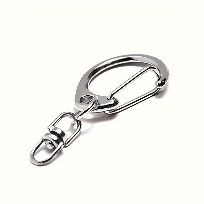 20pcs D-Shaped Keychain Buckle for Outdoor Camping Hiking