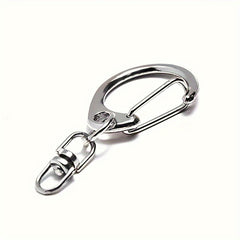 20pcs D-Shaped Keychain Buckle for Outdoor Camping Hiking