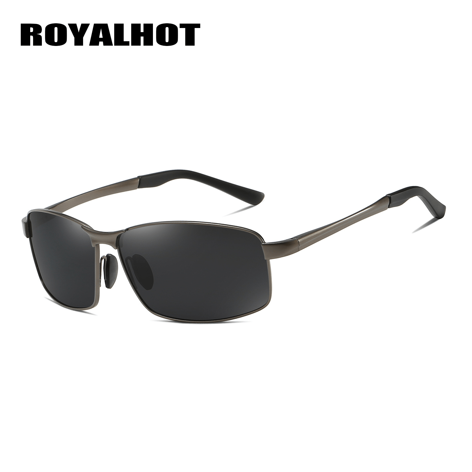 RoyalHot Polarized Rectangle Frame Sunglasses 70015