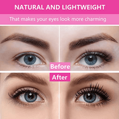 Reusable Self Adhesive Eyelashes Natural Look