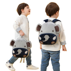 Cartoon Zoo Plush Backpack School Bag Holiday Gift for Boys and Girls