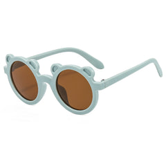 Bear Sunglasses Classic Round Lens Sun Glasses UV400 Protection