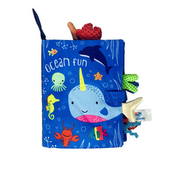 3D Tail Baby Cloth Book Red Sound Paper Toy