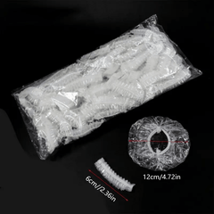 100pcs Waterproof Disposable Ear Covers for Hair Dye Shower Spa