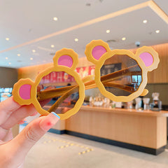 Bear Ear Decor Sunglasses For Women Kids UV400