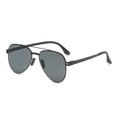 JY100 Men's Metal Frame UV400 Polarized Sunglasses