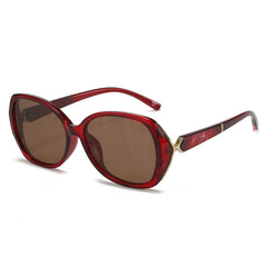 Oval Jelly Frame Sunglasses UV400 Beach Travel Glasses