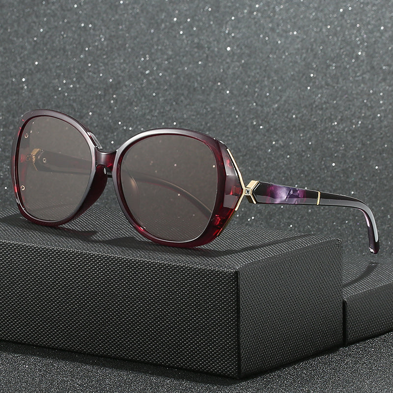Oval Jelly Frame Sunglasses UV400 Beach Travel Glasses
