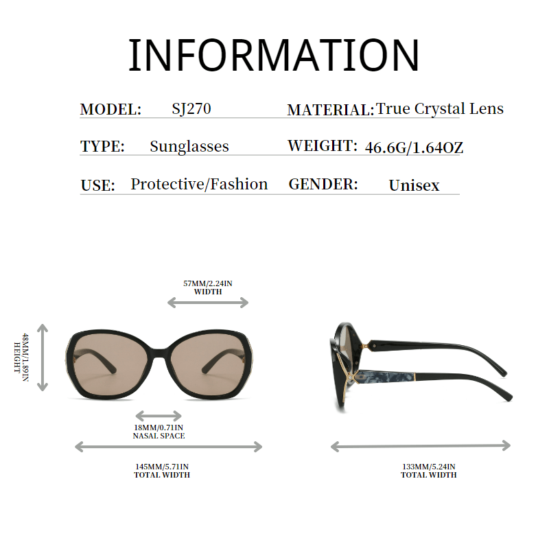 Oval Jelly Frame Sunglasses UV400 Beach Travel Glasses