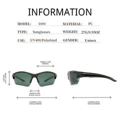 Men's Polarized Driving Sunglasses UV400 Retro Business Sun Protection