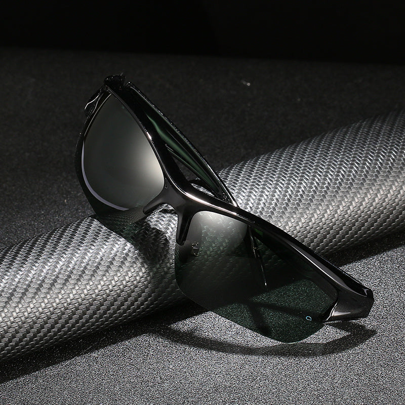 Men's Polarized Driving Sunglasses UV400 Retro Business Sun Protection