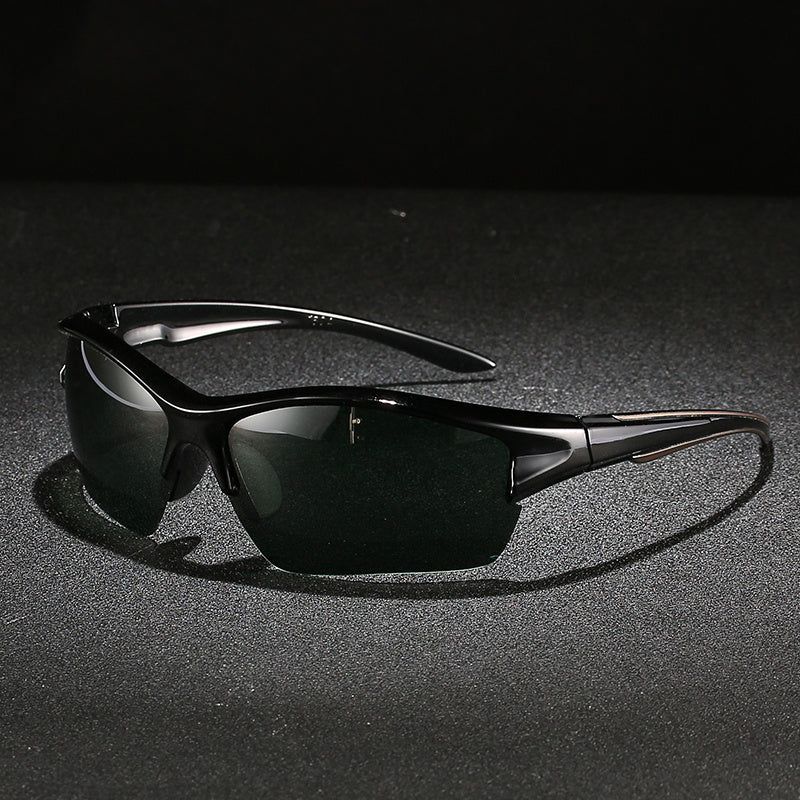 Men's Polarized Driving Sunglasses UV400 Retro Business Sun Protection