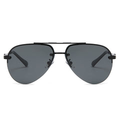 Men's PC Frame Polarized Sunglasses UV400 Retro Style with Case