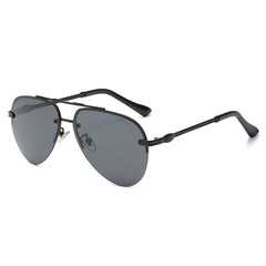 Men's PC Frame Polarized Sunglasses UV400 Retro Style with Case