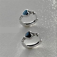 Heart Hoop Earrings for Girls - Jewelry Accessories Gift Party Holiday