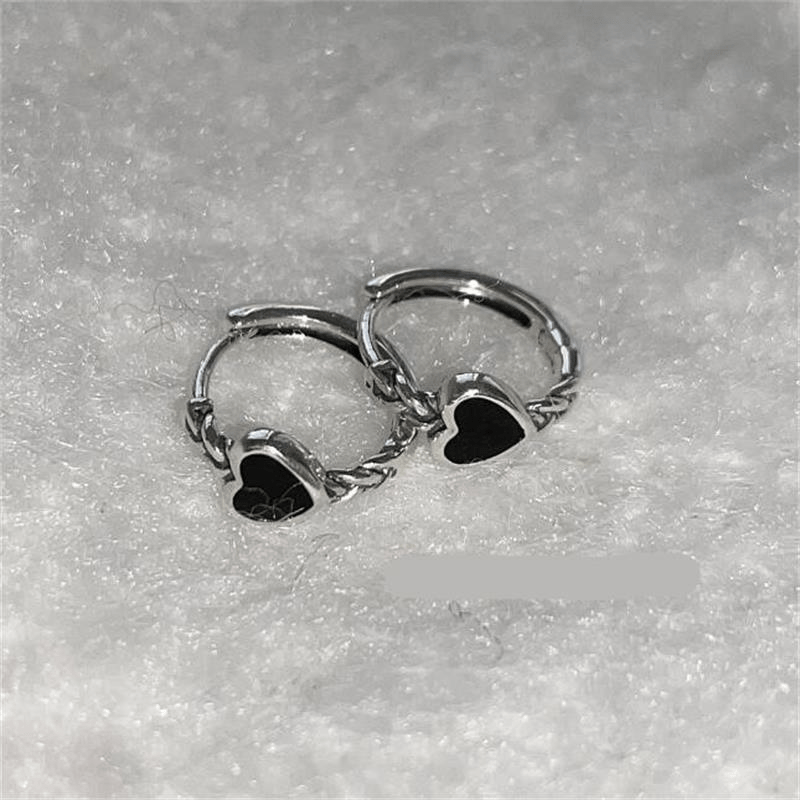 Heart Hoop Earrings for Girls - Jewelry Accessories Gift Party Holiday