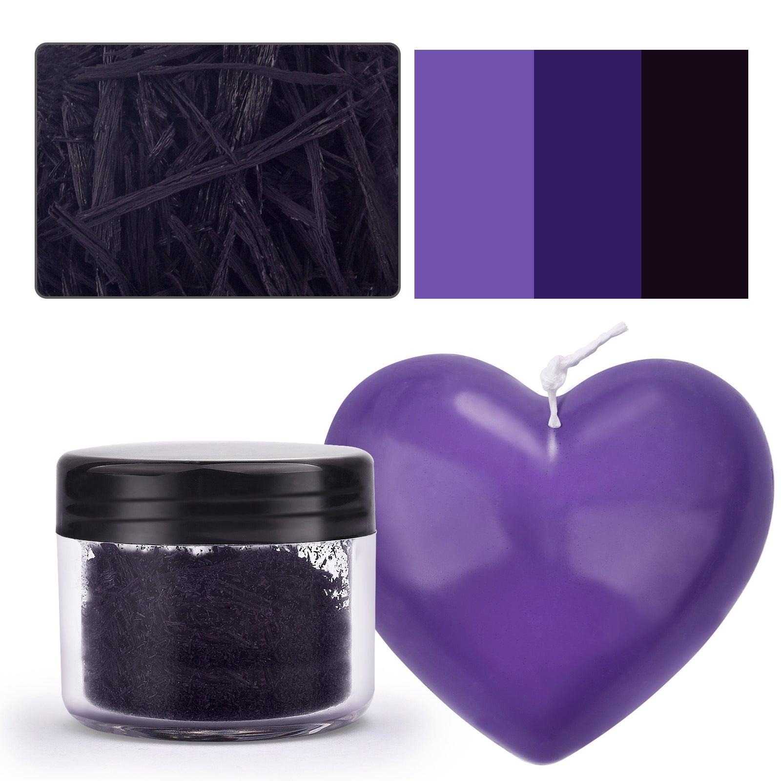 12 Colors Candle Wax Dye Pigment Non Toxic DIY Soy Candle Wax Pigment