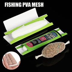 5M Soluble PVA Mesh Bait Bags Carp Fishing Feeder Lures 25mm 37mm