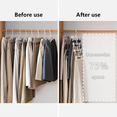 5pcs Trouser Rack Anti Explosion Pleat Storage