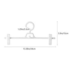 5pcs Trouser Rack Anti Explosion Pleat Storage