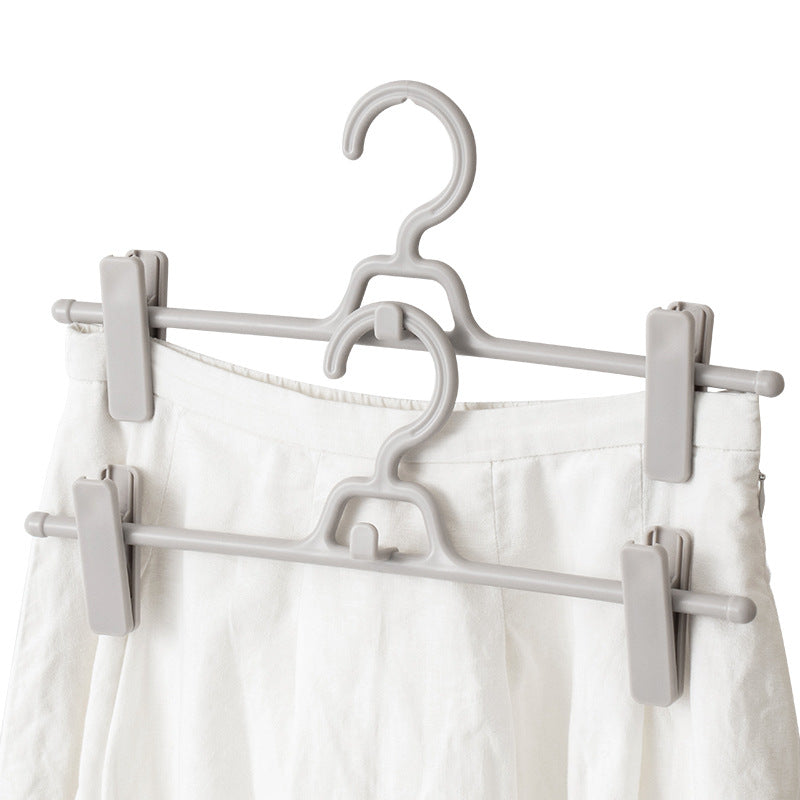 5pcs Trouser Rack Anti Explosion Pleat Storage