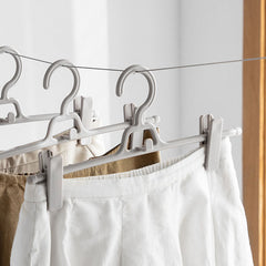 5pcs Trouser Rack Anti Explosion Pleat Storage