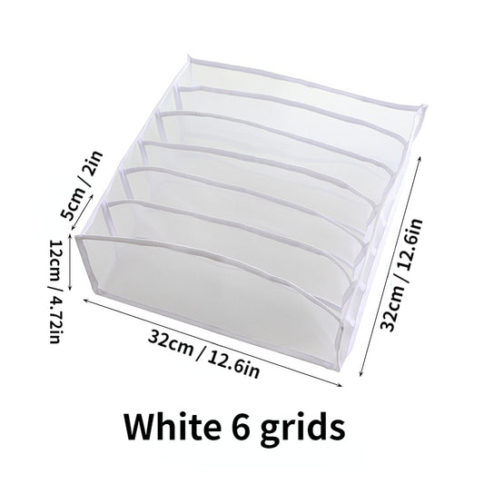 6 7 11 Grids T shirts Storage Box Underwear Organizer For Home