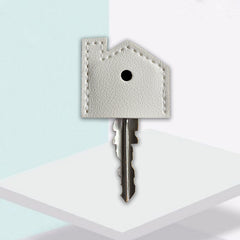 1Pc Key Case Keyring PU Leather Accessary