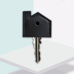1Pc Key Case Keyring PU Leather Accessary