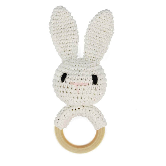 Animal Crochet Rattle Baby Toys Baby Car Hanging Bed Toys Knitted Dolls