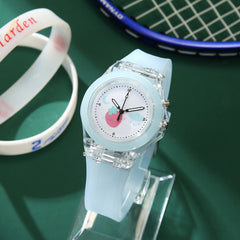 Glow Rabbit Kids Watch with Silicone Strap