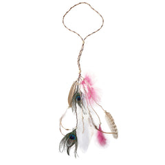 Bohemia Style Feather Headband Hippie Headwear Girls Accessories