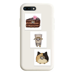 69PCS Funny Meme Cat & Food Stickers Toy Laptop Skateboard Phone Car