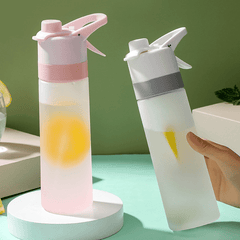 Leakproof Gradient Frosted Water Bottle for Fitness